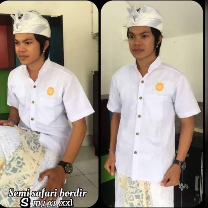Baju Adat Bali Safari Pria Khas Bali