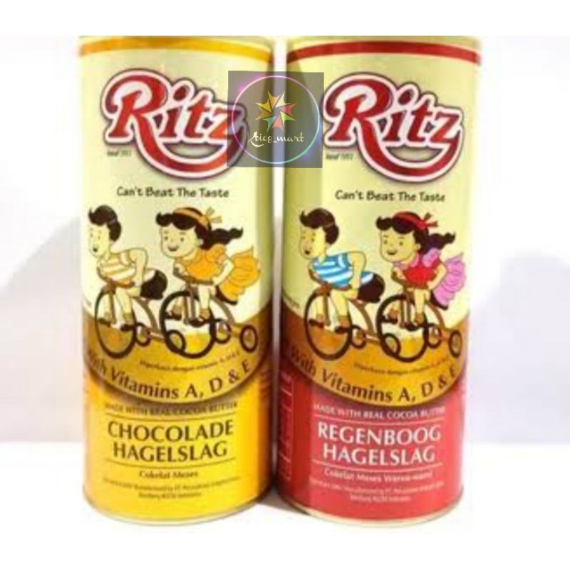 

Ritz Meses Chocolade Hagelslag/Regenboog Hagelslag/300g/seres