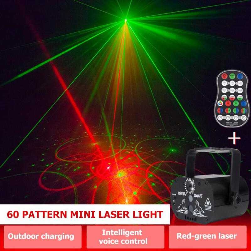 TD - CGC VKTECH Proyektor Laser LED USB Recharge 60 Patterns - M-RGB-61