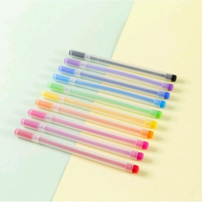 

Pulpen Warna ada 10 Warna