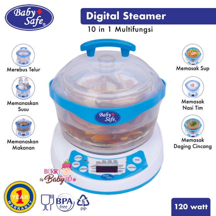 maker-food-baby- baby safe 10-in-1 multifunction digital steamer sterilizer lb005 -baby-food-maker.