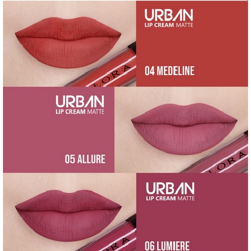 ✨SHASYA✨  IMPLORA ✔️BPOM URBAN LIP CREAM MATTE ORIGINAL BEST SELLER 1-20 NEW COLOUR