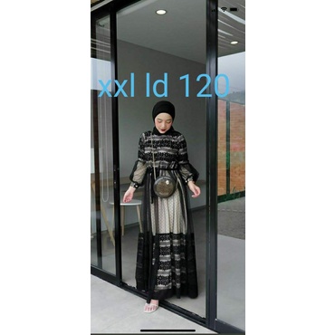 100% REAL PICT  MAXI BRUKAT OZIAS LD 120 GAMIS BRUKAT ARABIAN