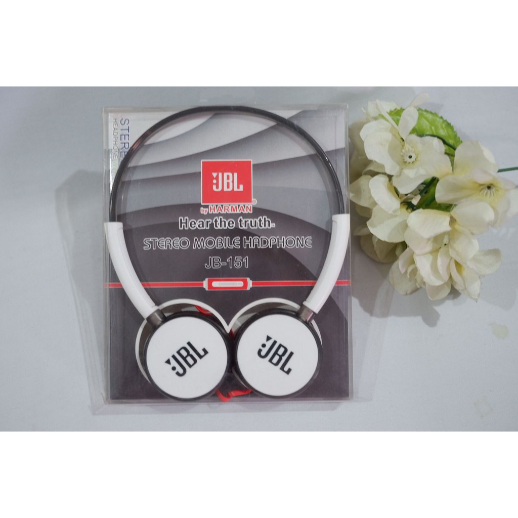 HEADSET JBL/HEADPHONE/Earphone STEREO MOBILE HANDPHONE Jb-151 JBL/MURAH