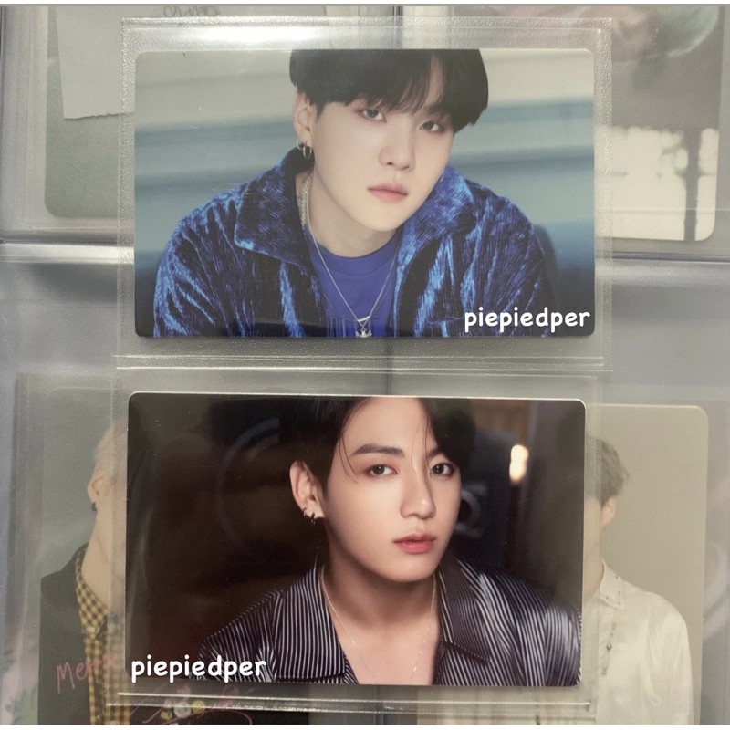 bts lucky draw be ld jungkook jk suga yoongi photcard pc rare cu closeup close up
