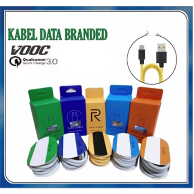 KABEL DATA BRANDED MICRO USB / TYPE C Fast Charging VOOC