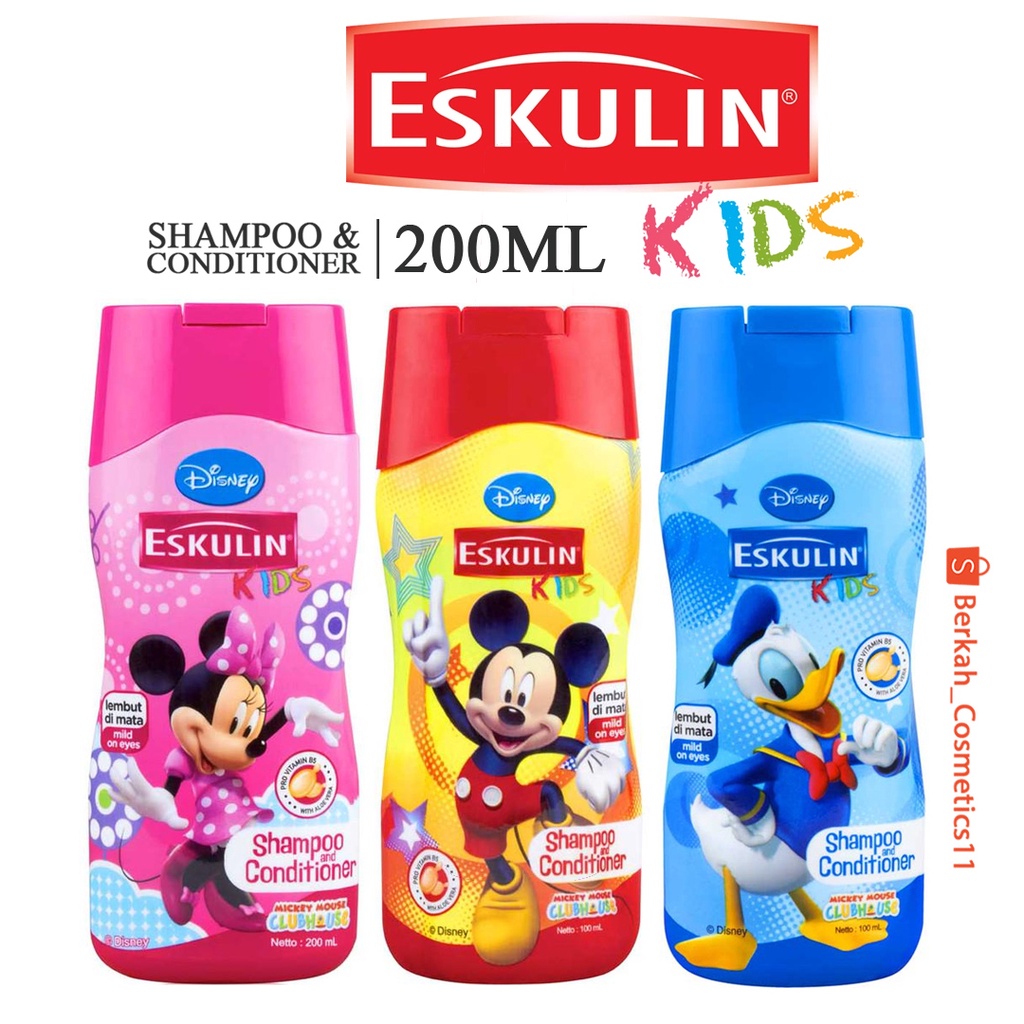 Eskulin Kids Shampoo &amp; Conditioner 200ml