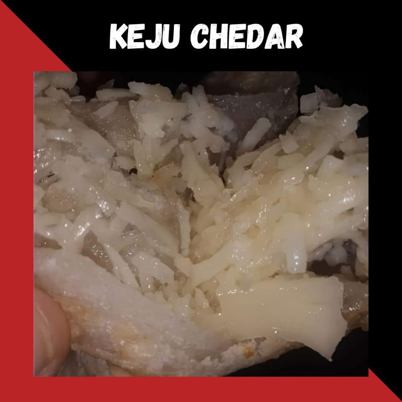 

Cireng Seuhah Keju Cheddar | Cireng Isi | Cireng Bandung 5 pcs