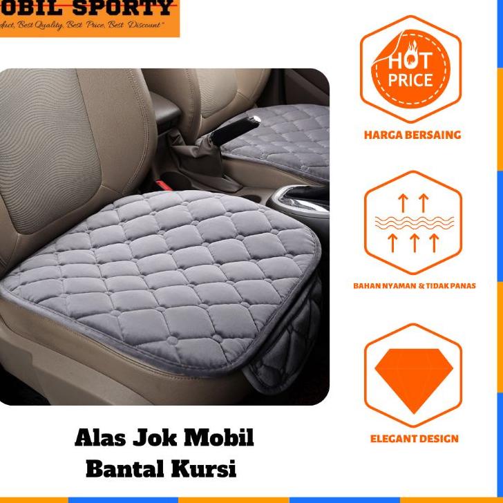 (STOK TERBATAS) Alas Jok Mobil Bantal Mobil Sandaran Jok Mobil Alas Duduk Jok Mobil Bantal Jok Mobil