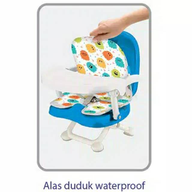 BO02 Babysafe Booster Set BO02A/BO02B (kursi makan bayi baby safe)