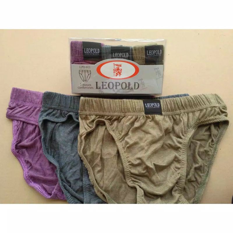 celana dalam pria LEOPOLD 08 CELANA DALAM PRIA DEWASA Leopold Celana Dalam Pria Dewasa 1potong  Size M, L, XL