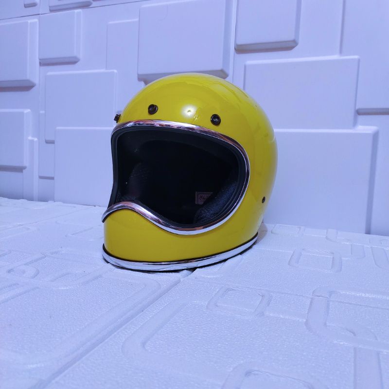 HELM CUSTOM CAKIL KLASIK RETRO CLASSIC FULL FACE