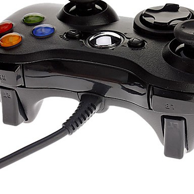 Gamepad USB XBOX 360-HITAM