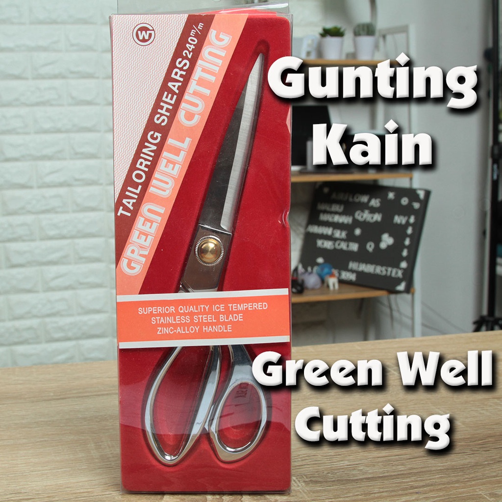 

TokoHijabers Gunting Kain Green Well Cutting