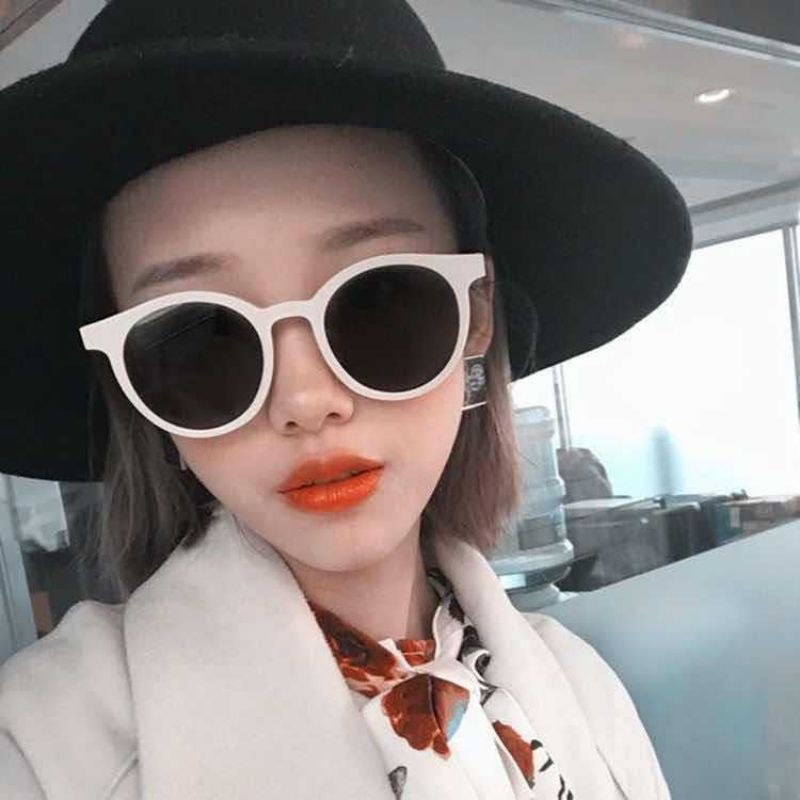 JG - KACAMATA KOREA - KACAMATA HITAM - KACAMATA RETRO - KOREAN STYLE - KOREAN SUNGLASSES