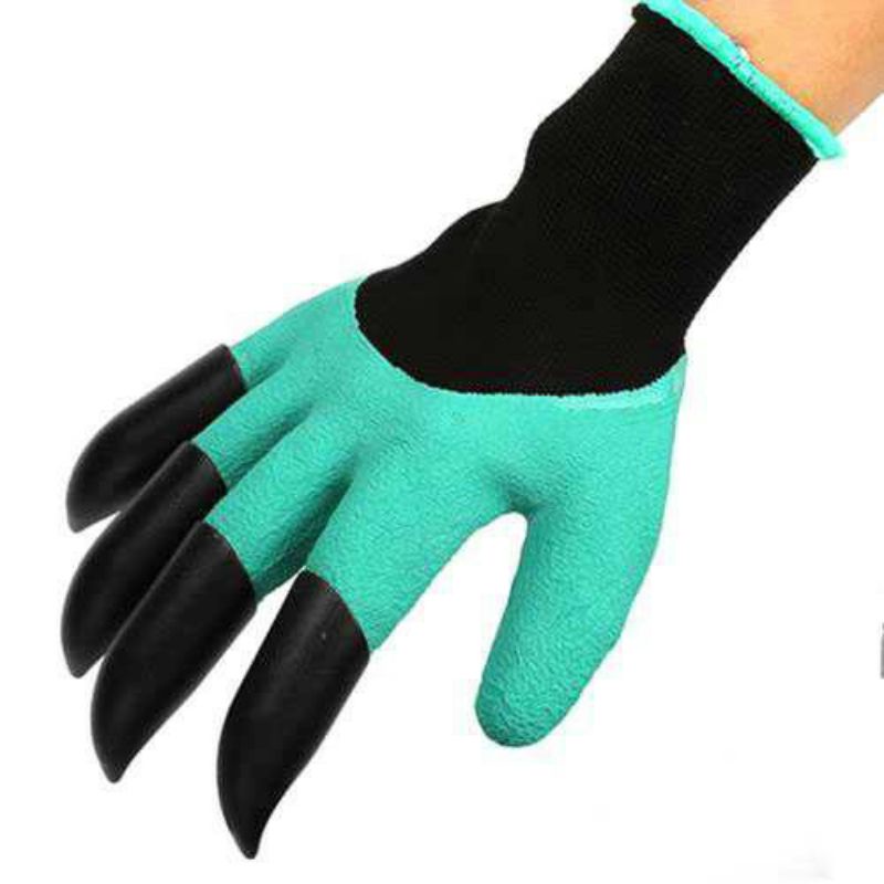 Sarung Tangan Berkebun/Gardening Gloves,Sarung Tangan Cakar Gali Tanah Menanam Jadi Lebih Mudah