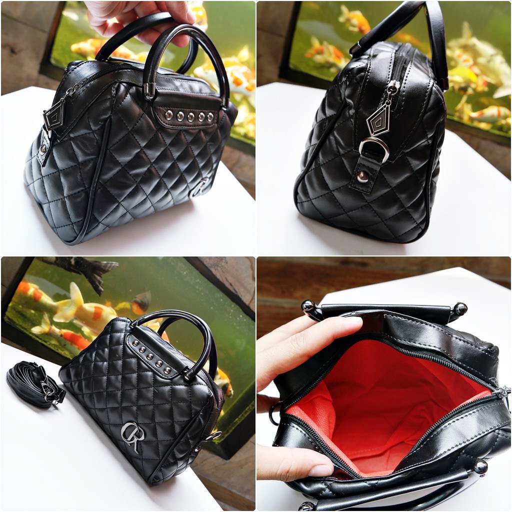 Tas Selempang GR 6293 Sling bag wanita Handbag kulit lembut THR