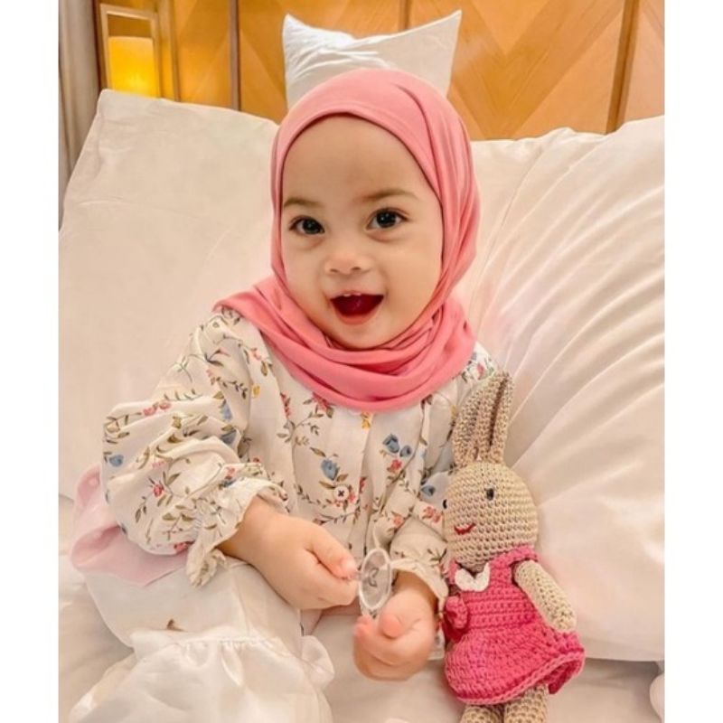 Camila Pashmina Instan Anak Jersey Segitiga Premium 0-5 tahun