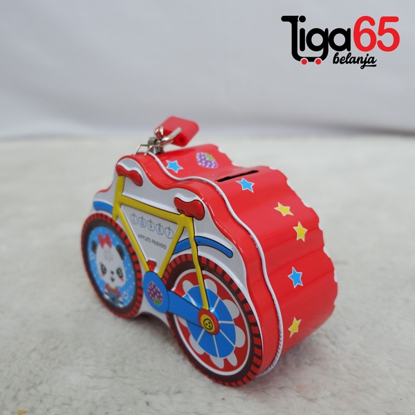 365 COIN BANK #40966 Celengan Gembok / Buka Tutup Karakter Fancy