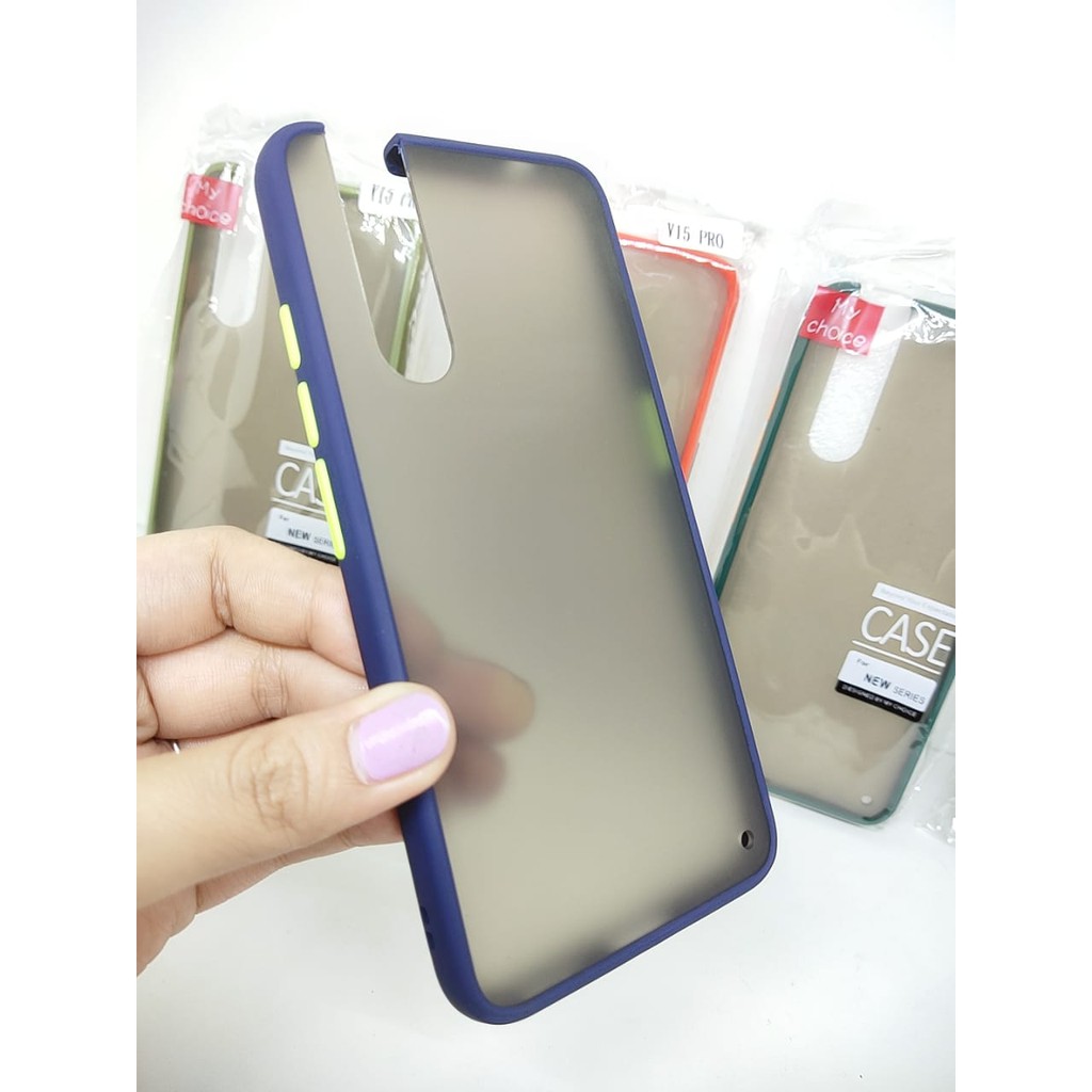 Bumper AERO CASE Vivo V15 Pro 6.39 Inchi Premium Hardcase My Choice List Warna Matte