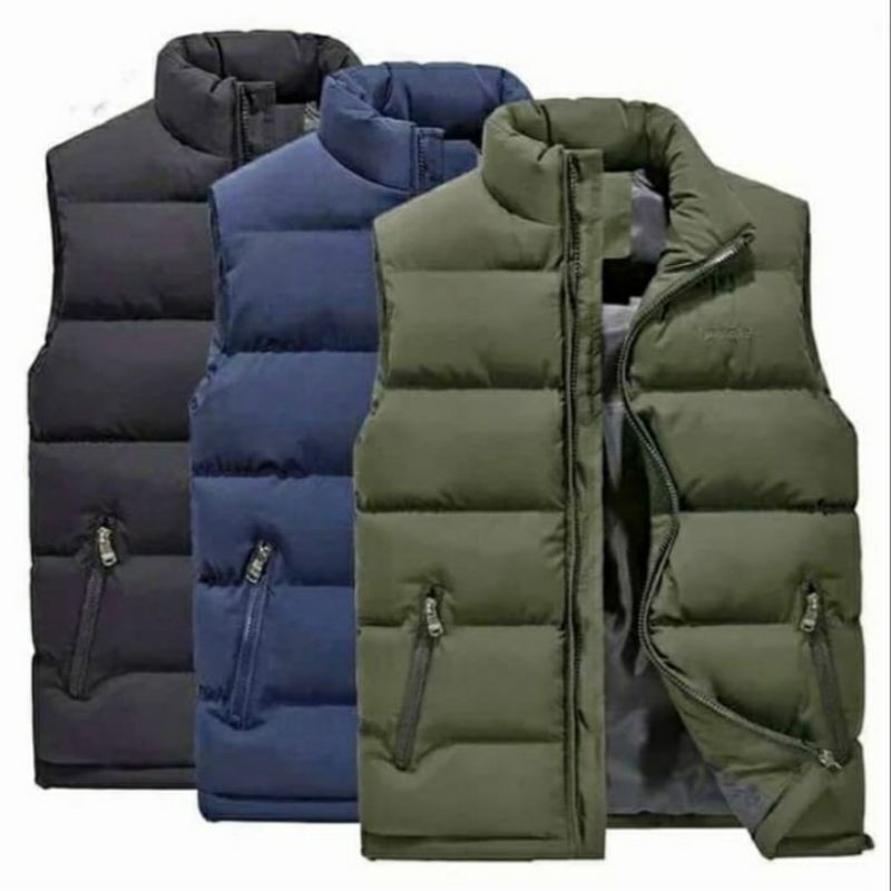 Jaket Rompi Gunung / Rompi Tebal / Rompi Gelembung