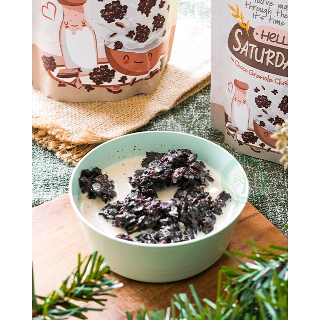 

NG HELLO SATURDAY JUMBO - CHOCO GRANOLA CLUSTER 400GR