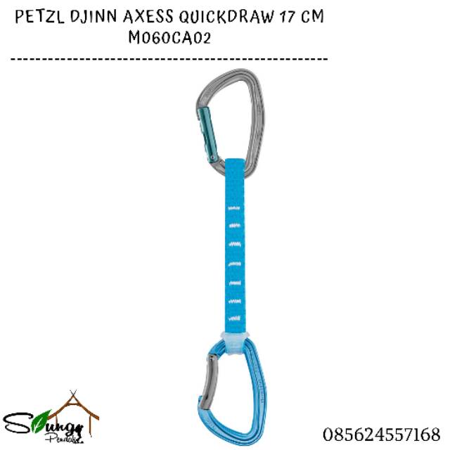 Petzl Djinn Axess Quickdraw 17 cm Original Safety Climbing / Industri