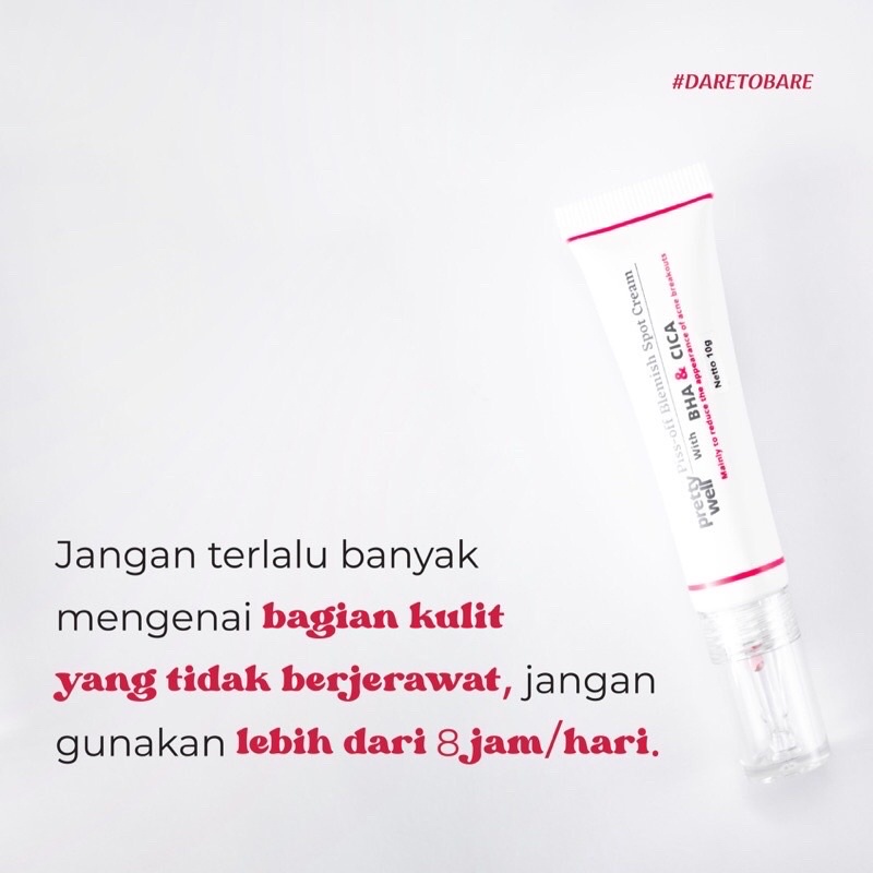 PRETTYWELL PISS-OFF BLEMISH SPOT CREAM (ACNE SPOT)