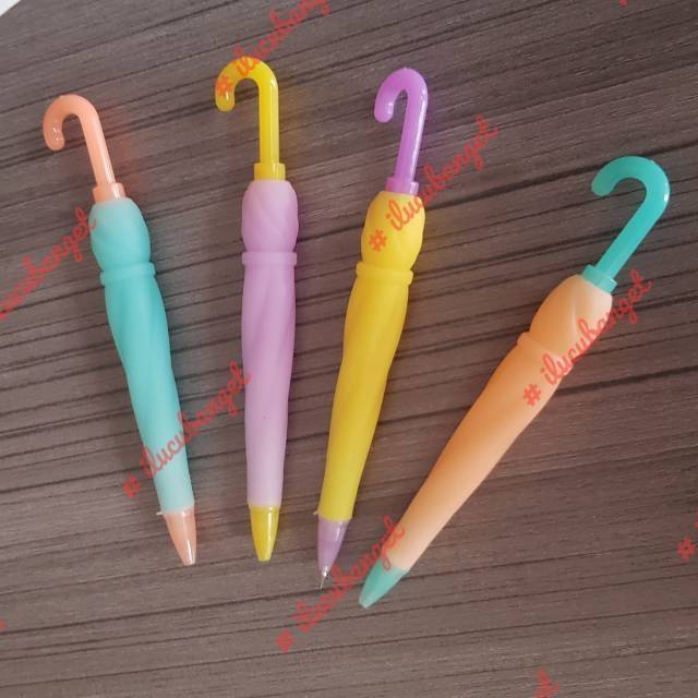 

PENSIL MEKANIK PAYUNG CETEK UMBRELLA PENCIL LUCU