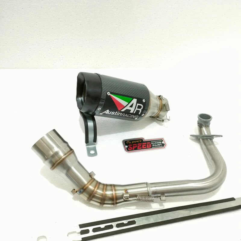 knalpot austin racing beat scoopy nmax aerox vario bass gahar