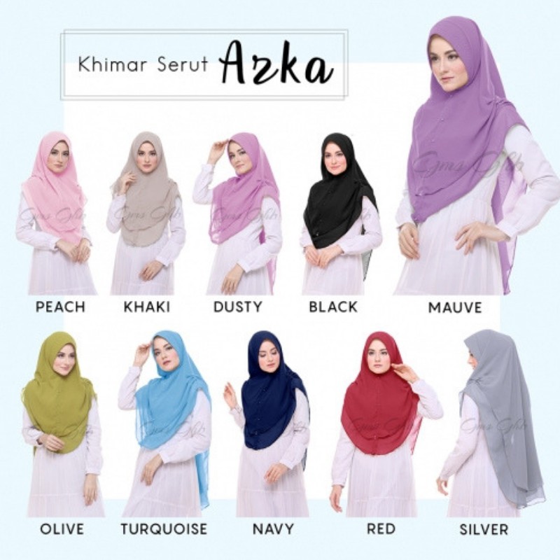 Hijab Azka Serut