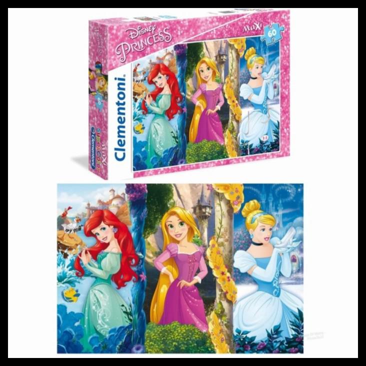 Jual Clementoni Disney Princess Maxi Puzzle 60 Pcs | Shopee Indonesia