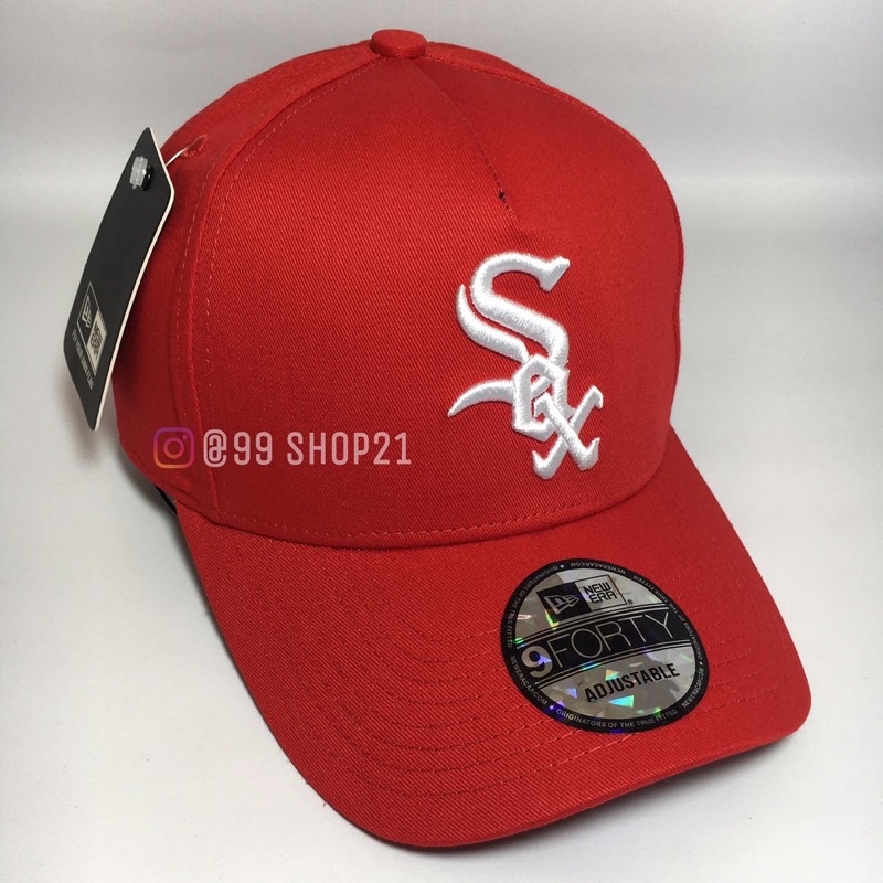 Topi Sox Merah Baseball Premium