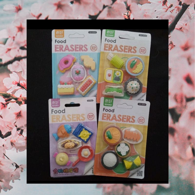 

Penghapus karakter/ Food Eraser
