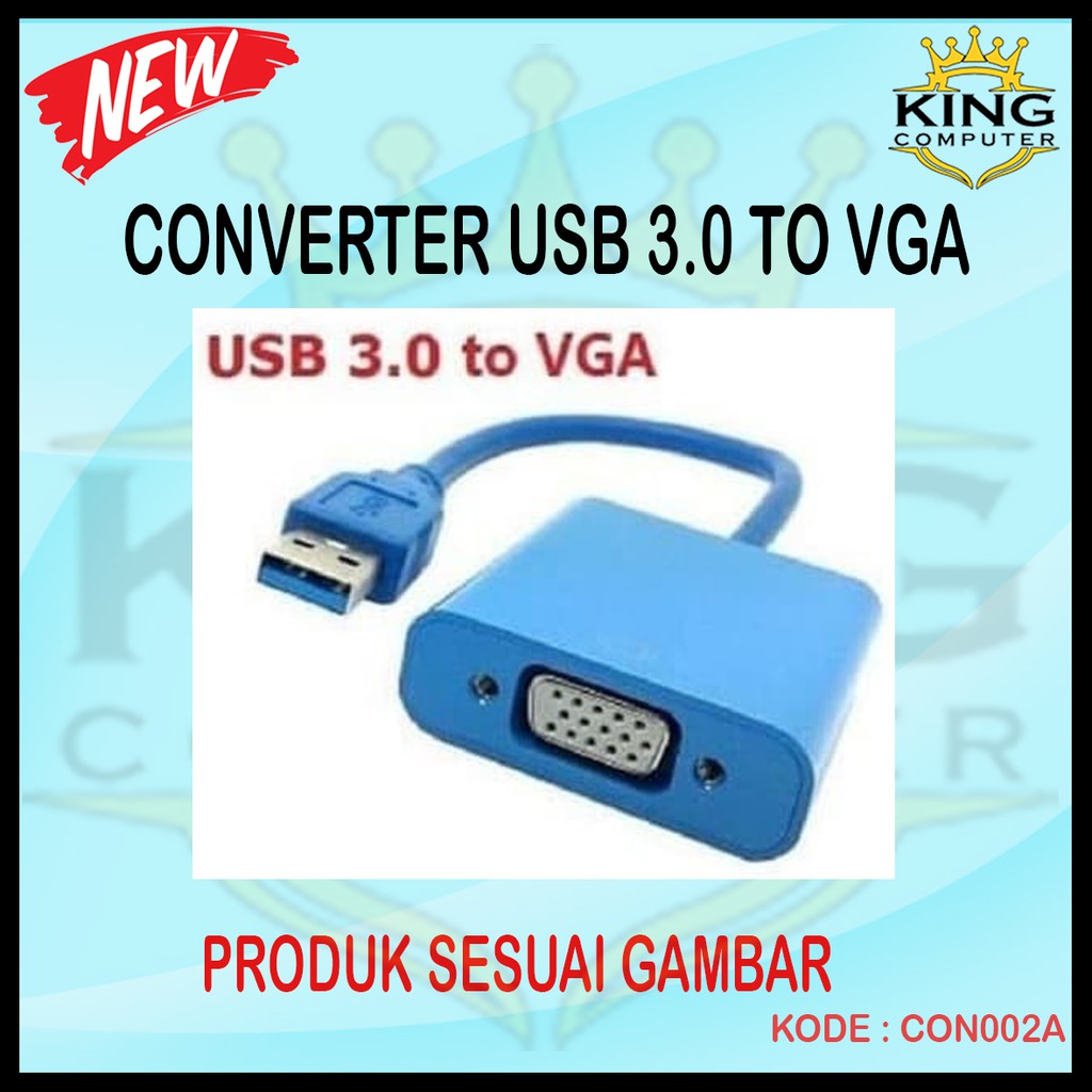 CONVERTER USB 3.0 TO VGA