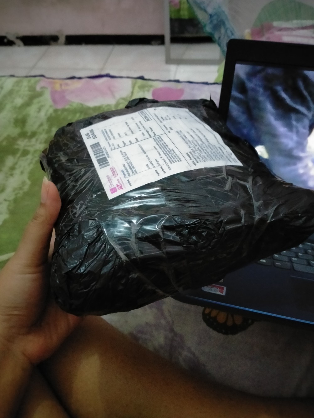 Lunch Bag / Cooler Bag Motif Salur / Tas Bekal Makan