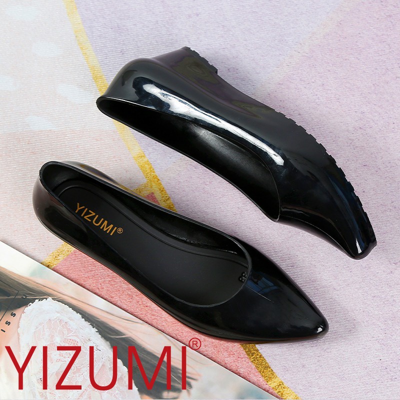 Sepatu Jelly Wanita Wedges | Sepatu Kerja Wanita Yizumi l L5005