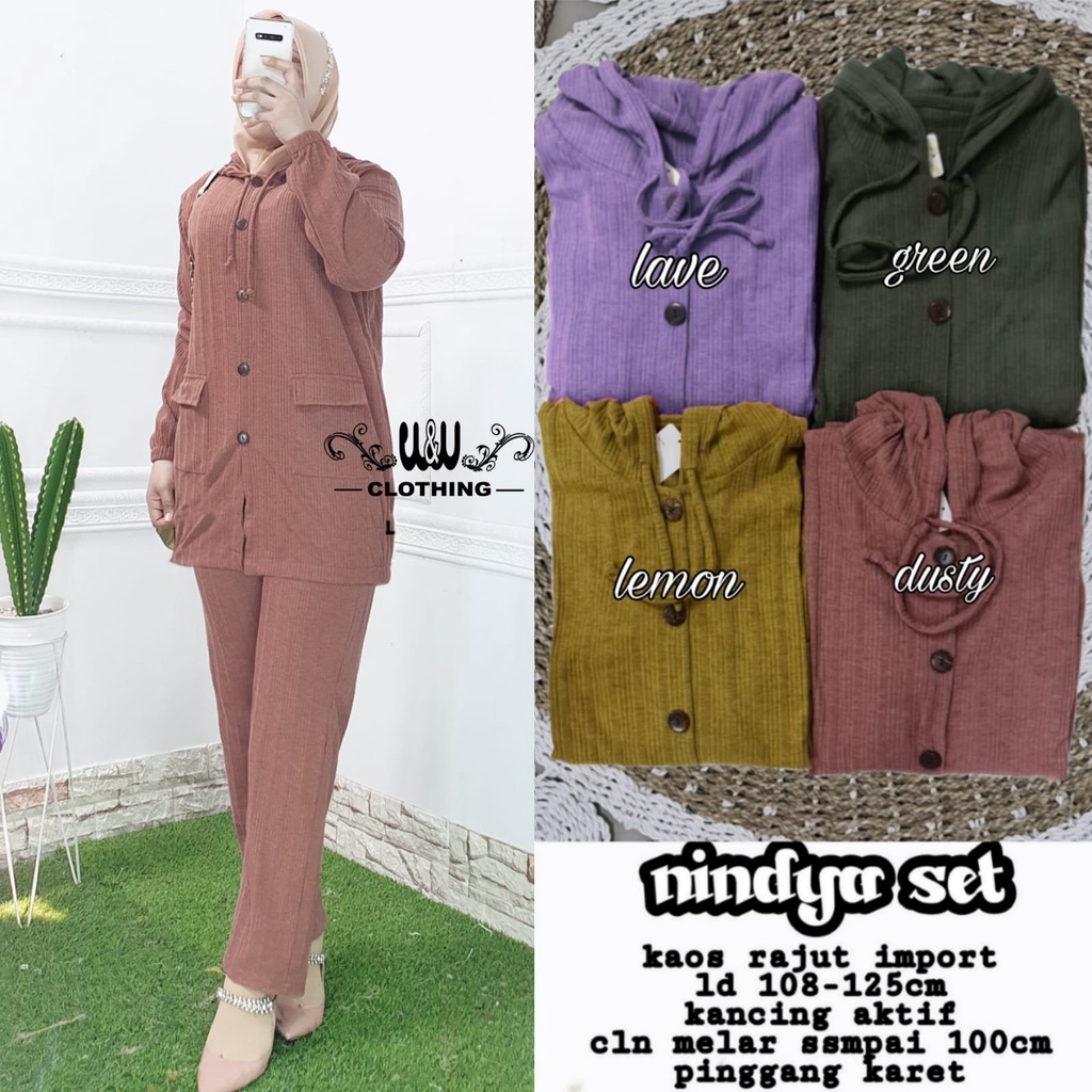 Setelan Tunik Panjang Polos Harian Kaos Rajut Import Wanita Busui Kekinian Terbaru 2022 Jumbo Melar 