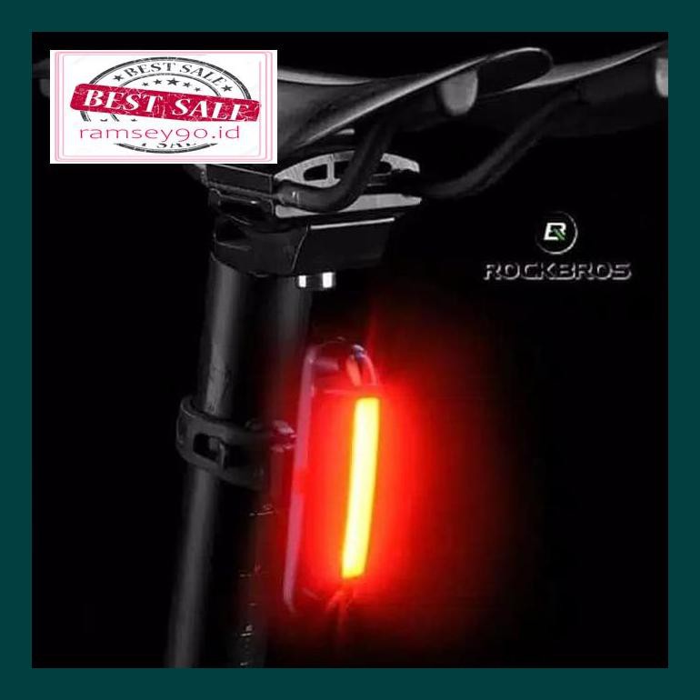 Aksesorizlp Rockbros Bike Tail 30 Led Rechargeable Lampu Belakang Sepeda 594Yt