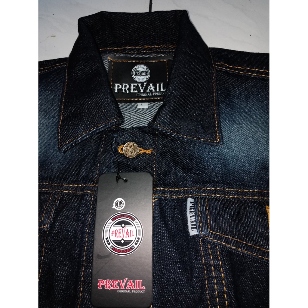 Jaket jeans pria jaket jeans prevail washing