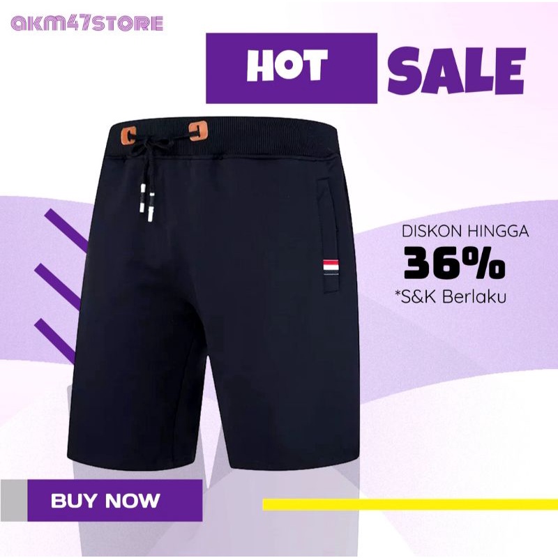 [COD] TRAINING PENDEK WANITA DAN PRIA ukuran jumbo dan standar celana olahraga celana training celan