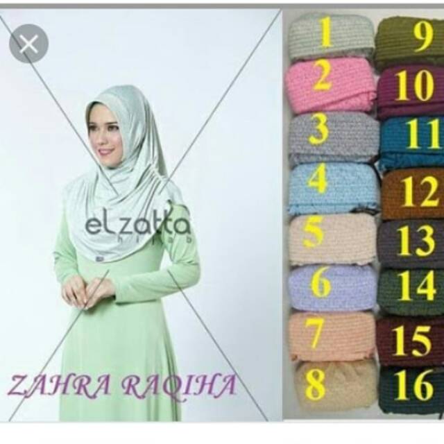 Bergo Elzatta Zahra Raqiha