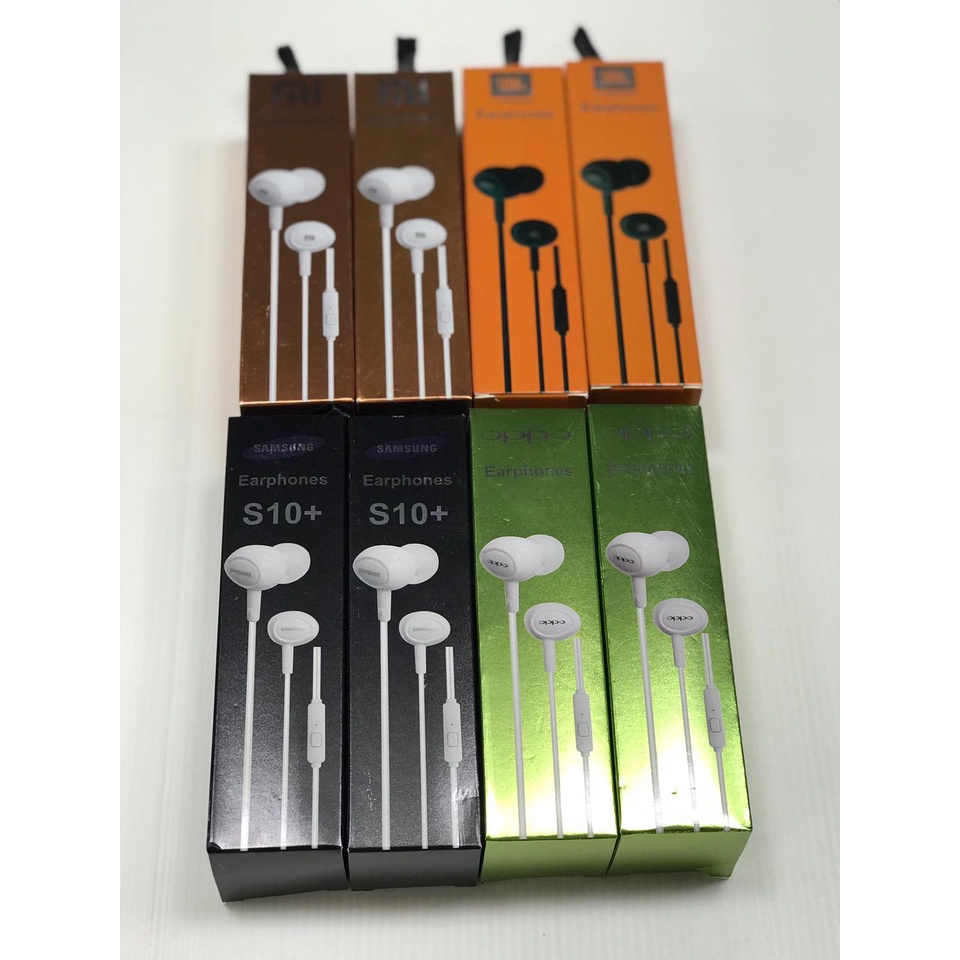 HANDSFREE EARPHONE HEADSET BRAND J AURA SOUND EARPHONE XIAOMI EARPHONE UA-66