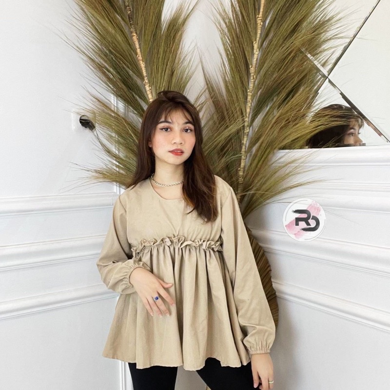 RD FASHION - Milly Blouse / Blouse Atasan Wanita Terbaru