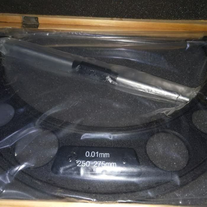 

(MEI) Mikrometer Luar Jarak 275-300 mm Resolusi 0.01 mm