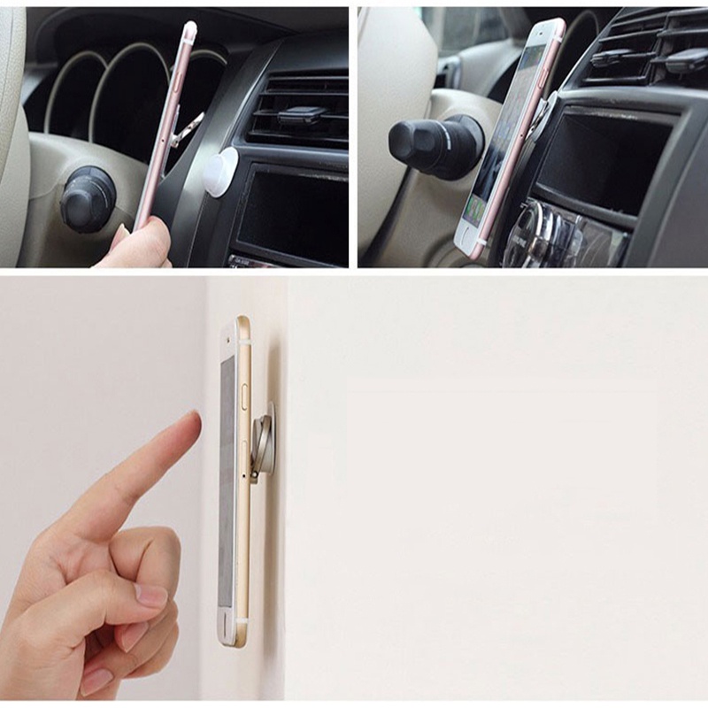 Ring Holder Smartphone Universal Bahan Metal Aksen Berlian Imitasi Untuk iPhone / Android