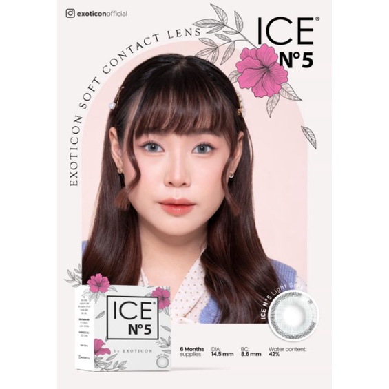 softlens warna ukuran minus Tinggi dan Normal Ice N5 exoticon