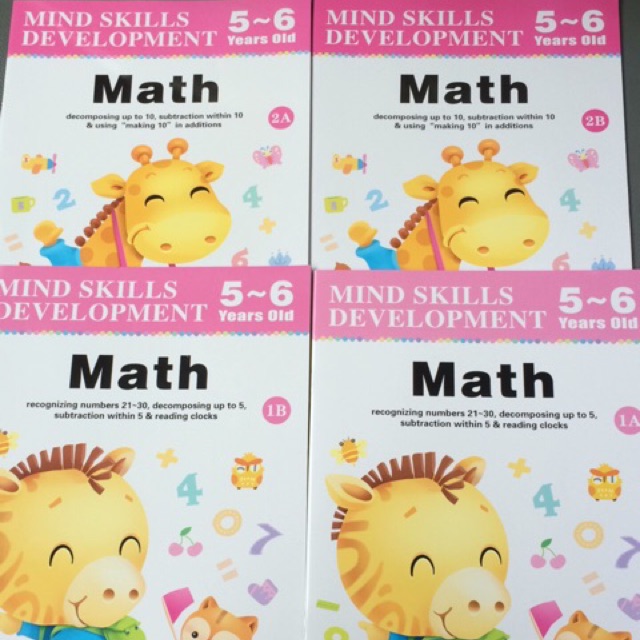 mind skills development math 5-6 yo