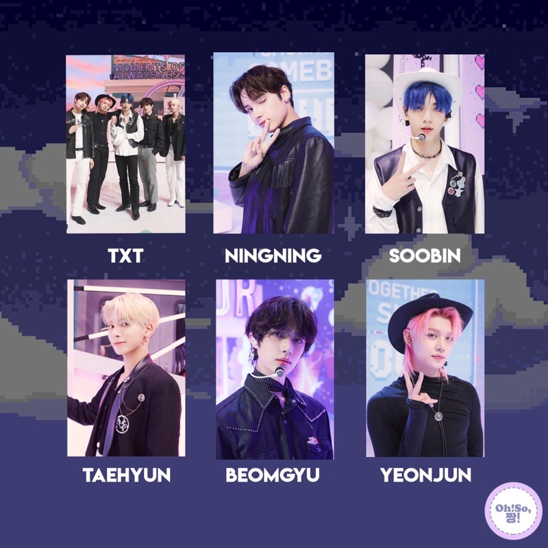 TXT BLUE HOUR PHOTOCARD