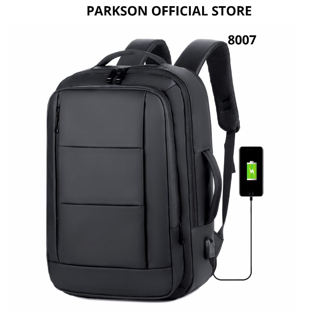 TAS PRIA/TAS RANSEL/TAS PUNGGUNG/TAS BASCKPACK/TASLAPTOP+USB Slot/tas murah [IMPORT] 07-06